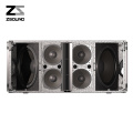 ZSOUND speakers audio system sound professional dj  dual 14inch 3way passive line array speakers